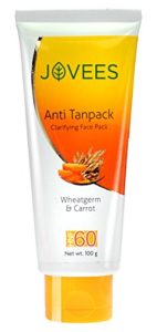 Jovees Wheatgram & Carrot Anti Tan Face Pack